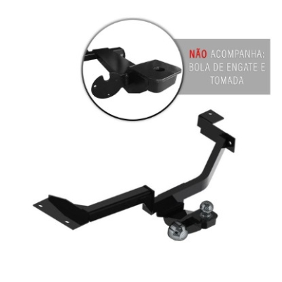 Engate Para Carreta Gm Corsa Hatch 2002 A 2012 Com Spoiler Tração