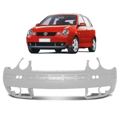 Parachoque Envolvente Dianteiro VW Polo Hatch/ Sedan / Primer Com e Sem Farol - 2003/2006