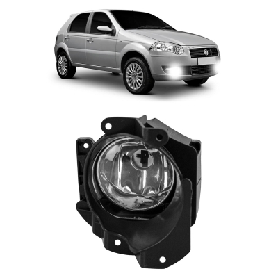 Farol Auxiliar (Com Carcaça) | Fiat Palio, Siena, Uno Novo 2008/2016 - Lado Direito