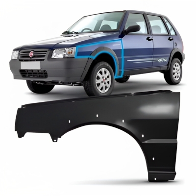 Paralama - Fiat Uno Way 2004/2012 - Lado Esquerdo (Motorista)