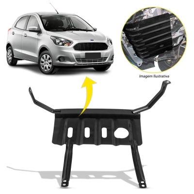 Protetor De Carter Ford Novo Ka, New fiesta Hatch - 2014/2016, Ecosport - 2015/2017