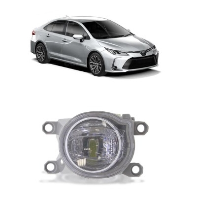 Farol Auxiliar Toyota Corolla Após 2020 Com Led Lado Esquerdo