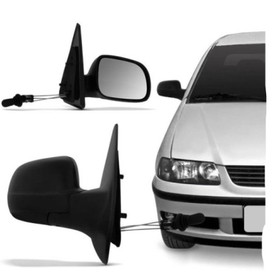 Retrovisor Gol G3 G4 1999 A 2014 Com Controle 2 Portas Lado Direito