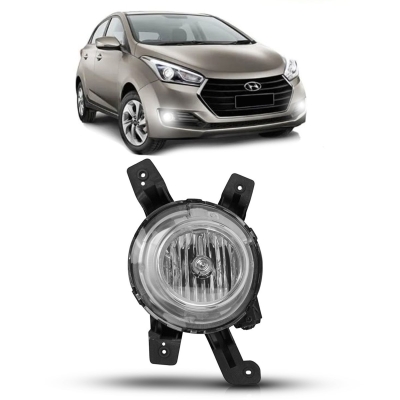 Farol Auxiliar | Hyundai Hb20, Hb20s 2012/2020 - Lado Direito