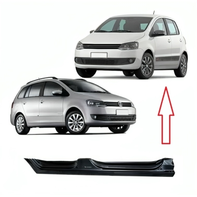 Caixa De Ar - Volkswagen Fox / Spacefox 2003/2013 - Externo / Quatro Portas / Lado Esquerdo (Motorista)