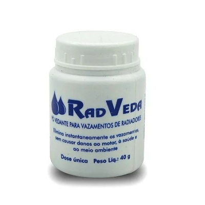 Selante Para Vedar Radiador Em Pó Radveda Tira Vazamento