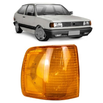 Lanterna Dianteira Vw Gol 1991 A 1994 Âmbar Modelo Cibie Lado Direito