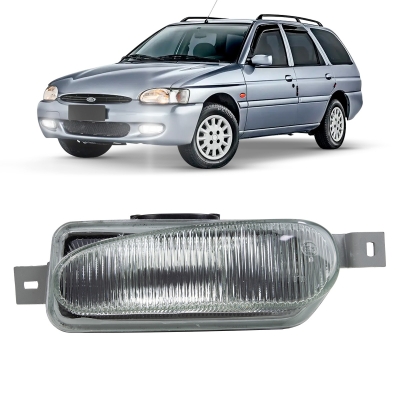 Farol Auxiliar Para O Ford Ecosport Zetec 1997/2003 - Neblina | Com Soquete H3 - Lado Esquerdo.