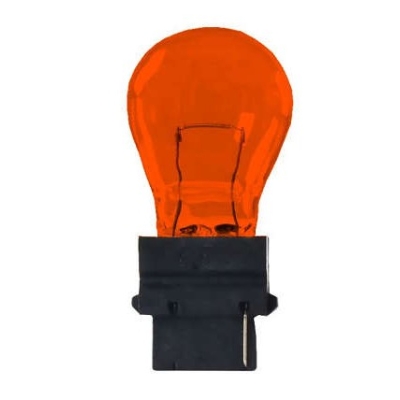 Lâmpada Halógena Em Miniatura 12v 27w/ W2 5x16d 280lm 1 Polo Âmbar