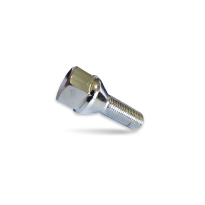 Parafuso De Roda - Fiat Toro / Jeep Renegade - (Para Chave - 17mm) - Cromado - Metalmax 2634. (Pacote Com 20 Peças)