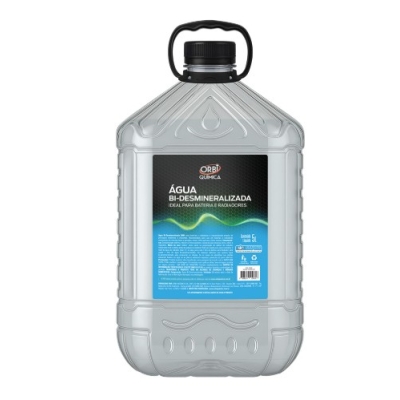 Água Bi-Desmineralizada - 5 Litros