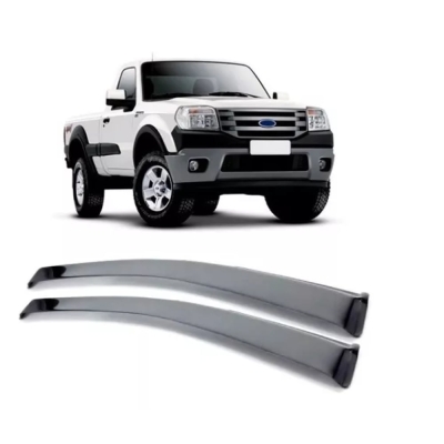 Calha De Chuva Para Ford Ranger Até 2012 - 2 Portas