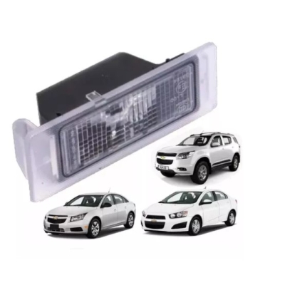 Lanterna Placa Sonic Sedan Nova Tracher Cruze Hatch Nova S10 Traiblazer Sem Soquete 2012 A 2015