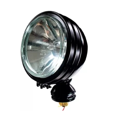 Farol Auxiliar - Uso Universal - Redondo / 130MM / Preto / Par