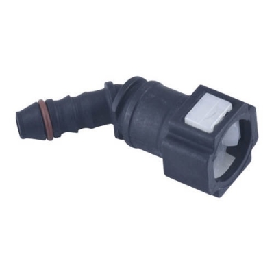 Conector Quick 45º Graus - Linha De Combustível / Com Anel