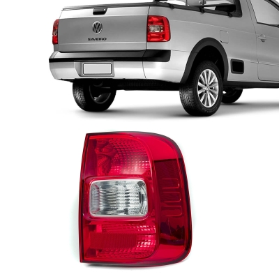 Lanterna Traseira - Volkswagen Saveiro G5 2008/2013 / Saveiro G6 2013/2016 - Acrilica / Bicolor / Lado Direito