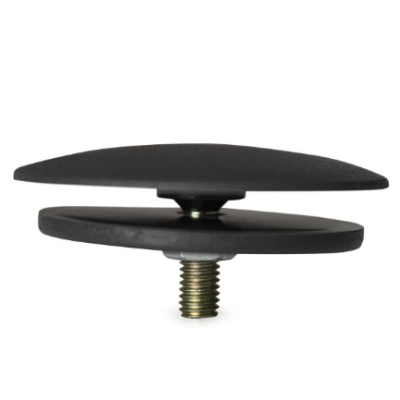 Tampa Furo Da Manivela Do Vidro Para Adaptação Do Vidro Elétrico Fixado Porca/ Parafuso Cinza